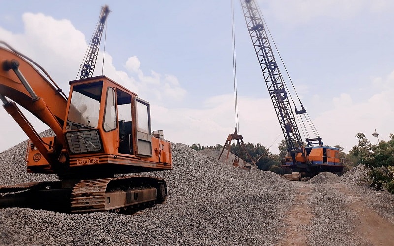 Đá xây dựng tại Bình Chánh