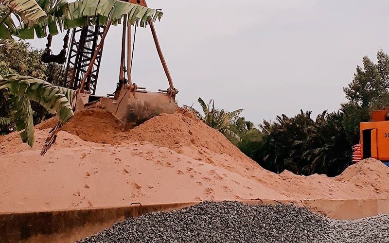 Dịch vụ san lấp cát